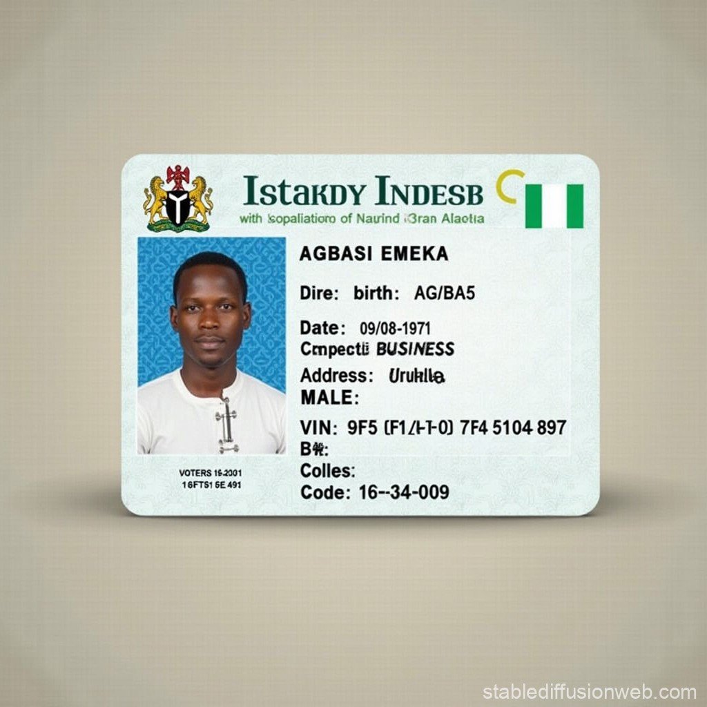 Exploring Nigeria Id Card Front And Back: A Detailed Guide